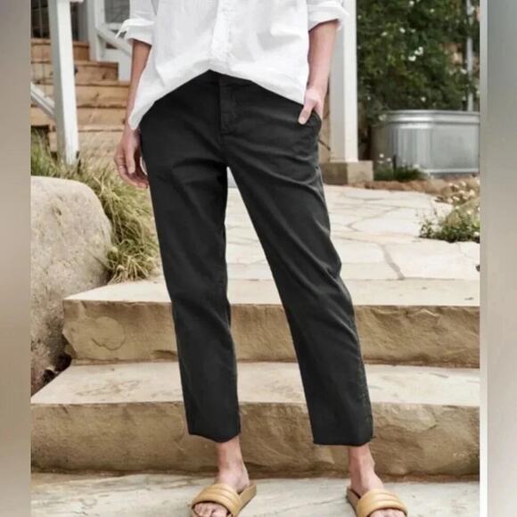 NEW Frank and Eileen ITALIAN PERFORMANCE TWILL Wicklow Pants Size 0 B2554 - Picture 4 of 12